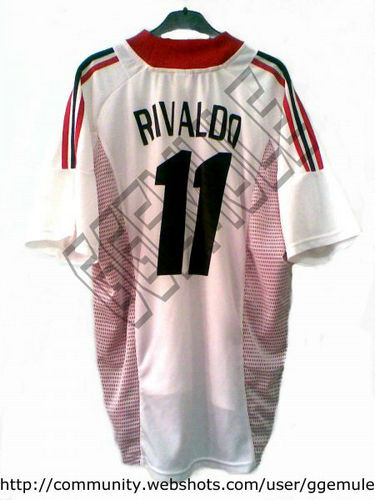 maillot ac milan exterieur 2002-2003 rétro