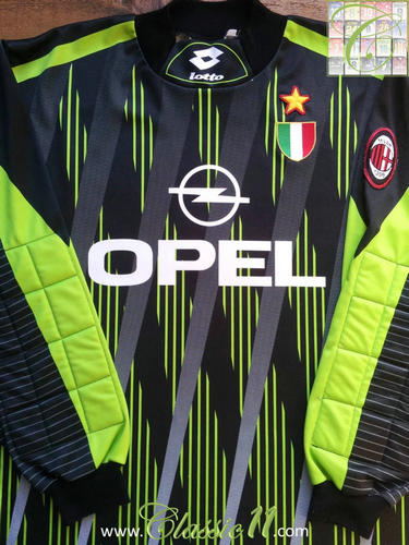 maillot ac milan gardien 1996-1997 rétro