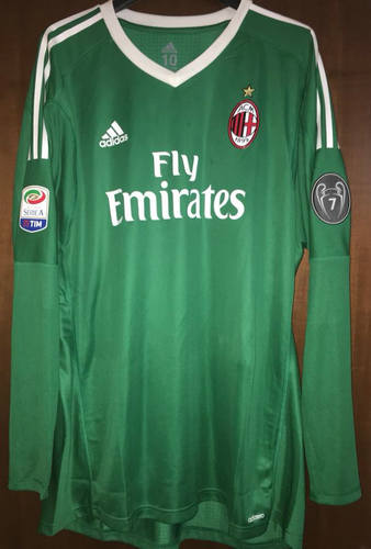 maillot ac milan gardien 2017-2018 pas cher