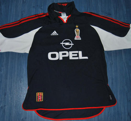 maillot ac milan particulier 1999-2000 rétro