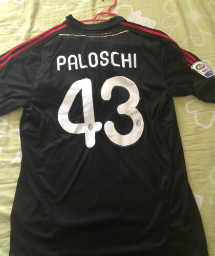 maillot ac milan third 2011-2012 rétro