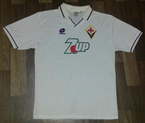 maillot acf fiorentina third 1992-1993 rétro