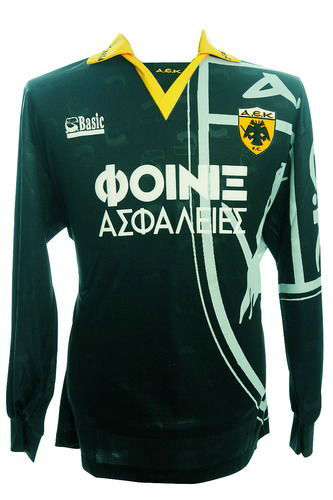 maillot aek athènes exterieur 1993-1994 rétro