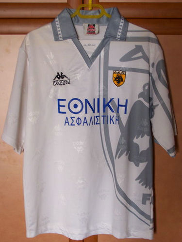 maillot aek athènes exterieur 1995-1996 rétro