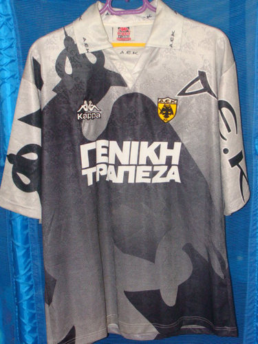 maillot aek athènes exterieur 1996-1997 rétro