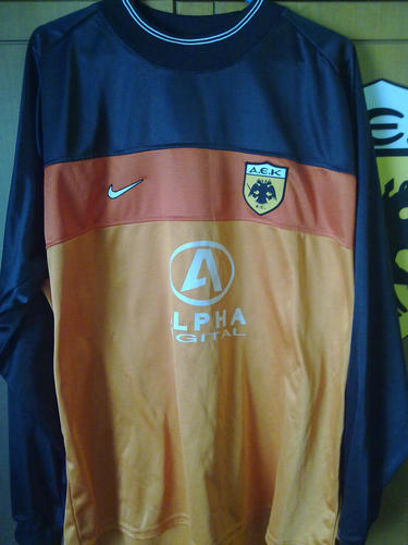 maillot aek athènes gardien 2000-2002 rétro