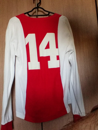 maillot ajax amsterdam particulier 1978 rétro