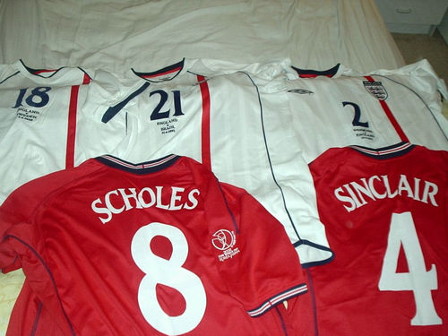 maillot angleterre particulier 2001 pas cher