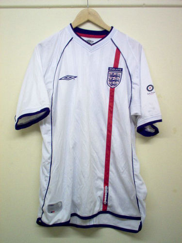 maillot angleterre particulier 2002 pas cher