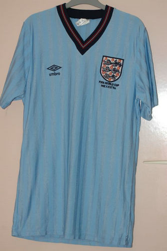 maillot angleterre third 1986 rétro