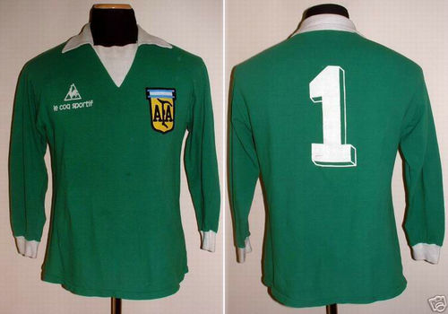 maillot argentine gardien 1980-1981 rétro