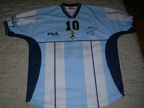 maillot argentine particulier 2001 rétro