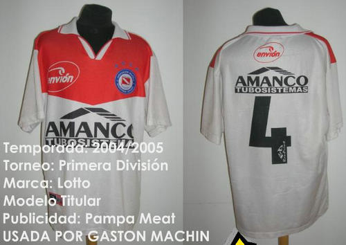 maillot argentinos juniors exterieur 2001-2002 rétro