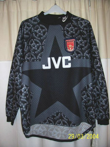 maillot arsenal fc gardien 1993-1994 rétro