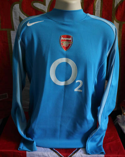 maillot arsenal fc gardien 2004-2005 rétro