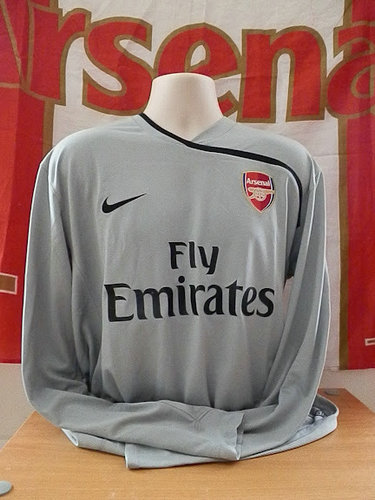 maillot arsenal fc gardien 2008-2009 rétro