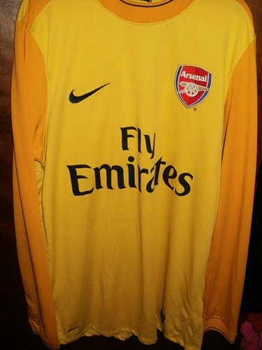 maillot arsenal fc gardien 2009-2010 pas cher