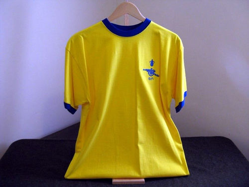 maillot arsenal fc réplique 1971 rétro