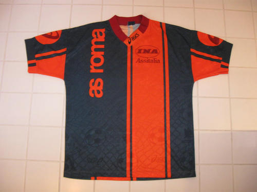 maillot as rome particulier 1996-1997 pas cher