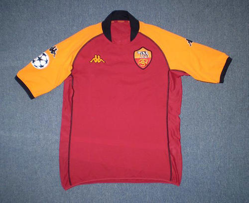 maillot as rome réplique 2002-2003 rétro