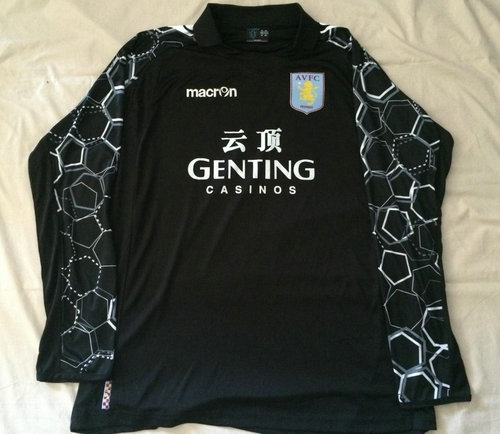 maillot aston villa gardien 2012-2013 rétro