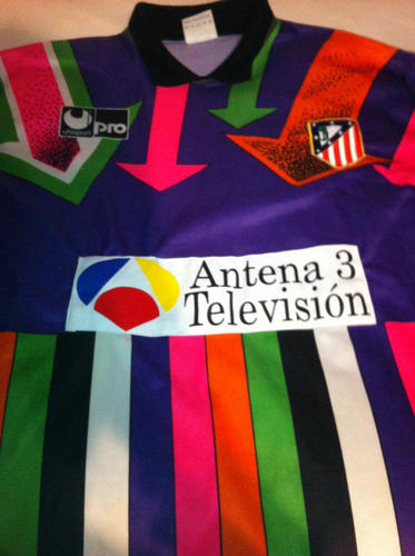 maillot atlético de madrid gardien 1993-1994 rétro