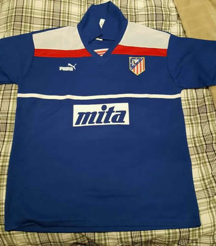 maillot atlético de madrid third 1987-1990 rétro