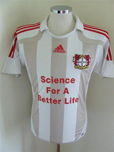 maillot bayer leverkusen particulier 2007-2008 rétro