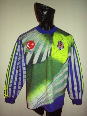 maillot beşiktaş jk gardien 1991-1992 rétro