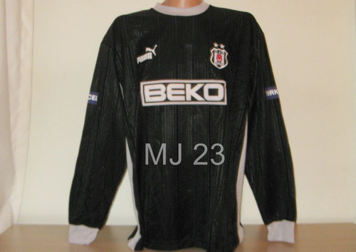 maillot beşiktaş jk gardien 2002-2003 rétro