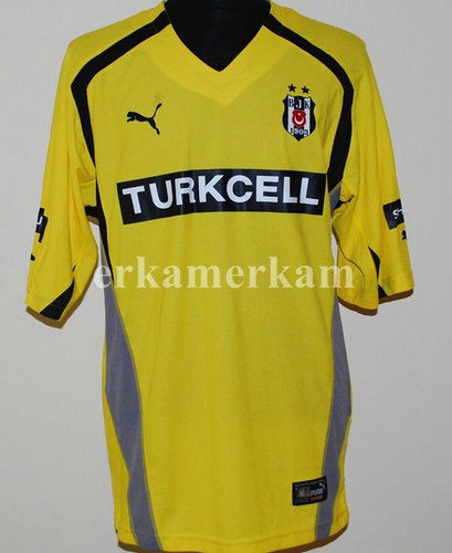 maillot beşiktaş jk gardien 2004-2005 rétro