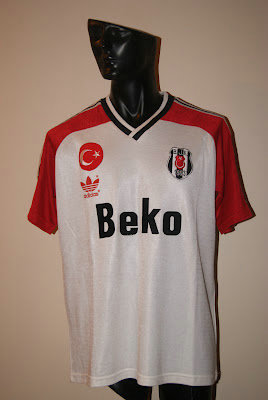 maillot beşiktaş jk particulier 1991-1992 rétro