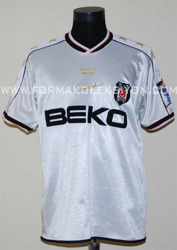 maillot beşiktaş jk particulier 2000-2001 rétro