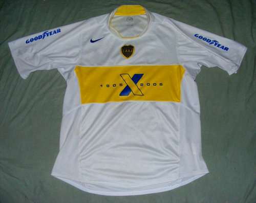 maillot boca juniors exterieur 2005-2006 rétro