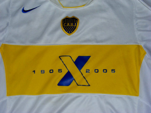 maillot boca juniors exterieur 2005-2006 rétro