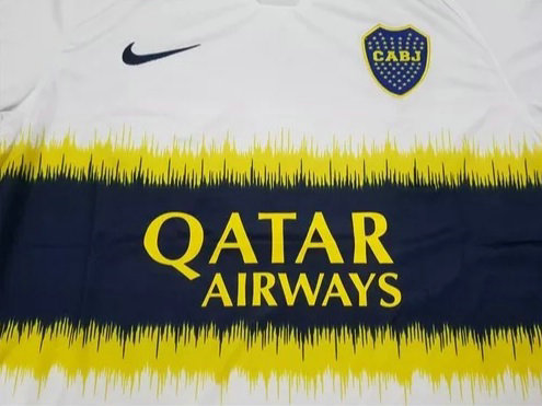 maillot boca juniors exterieur 2018-2019 rétro