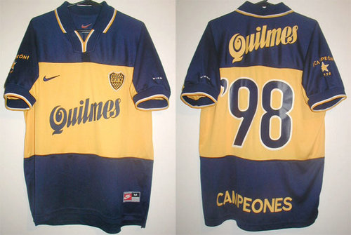 maillot boca juniors particulier 1998 pas cher