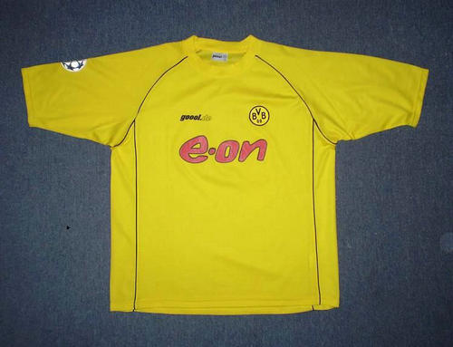 maillot borussia dortmund particulier 2001-2002 pas cher