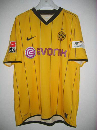 maillot borussia dortmund particulier 2008-2009 pas cher