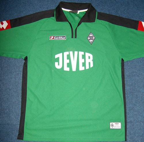 maillot borussia mönchengladbach exterieur 2003-2004 rétro