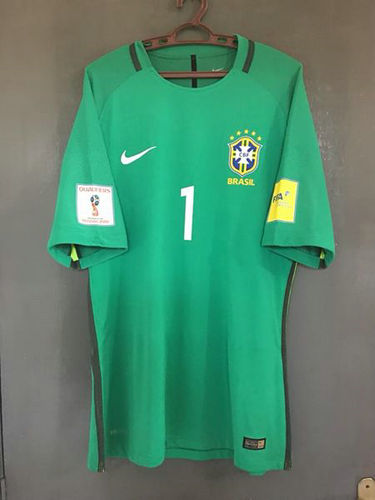 maillot brésil gardien 2016-2017 rétro