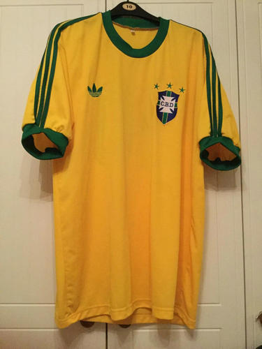 maillot brésil réplique 1978-1980 pas cher