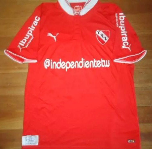 maillot ca independiente particulier 2012 rétro