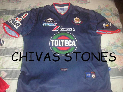 maillot cd guadalajara exterieur 2001-2002 pas cher