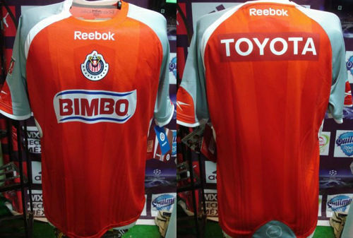 maillot cd guadalajara exterieur 2009-2010 rétro