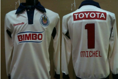 maillot cd guadalajara gardien 2008-2009 rétro