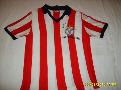 maillot cd guadalajara réplique 1965-1969 rétro