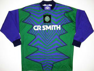 maillot celtic glasgow gardien 1994-1995 rétro