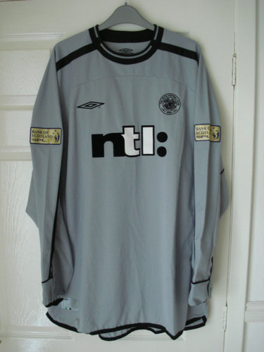 maillot celtic glasgow gardien 2001-2002 rétro