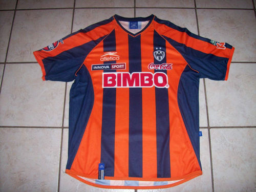 maillot cf monterrey exterieur 2003-2004 rétro